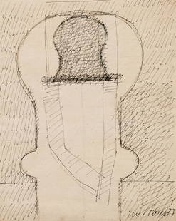 LUC CLAUS (1930-2006): Untitled. Pen and Indian ink.Signed and dated.Framed.240 x 190 mm(415 x 325 mm)Description FRSans titre, 1977. Pinceau et encre de Chine. Signé et daté. Encadré.