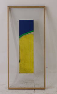 RAOUL DE KEYSER (1930-2012): 'Model voor Slice', 2013.Colour screenprint. Numbered in red pencil on the reverse IX/XXV. Signed in blue pencil by the heirs. Posthumous edition by the Museum van Deinze en de Leiestreek where Jan Ho