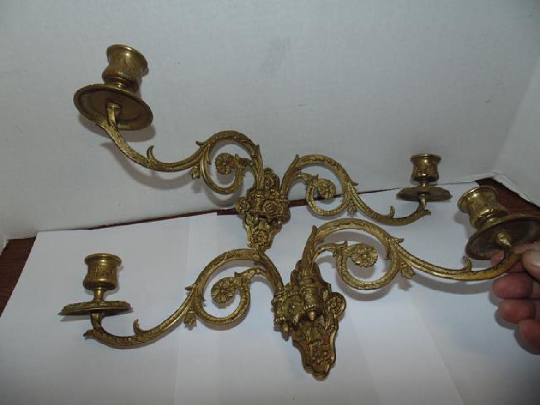 Muller  Paris Brass Candle Sticks (1 of 3)