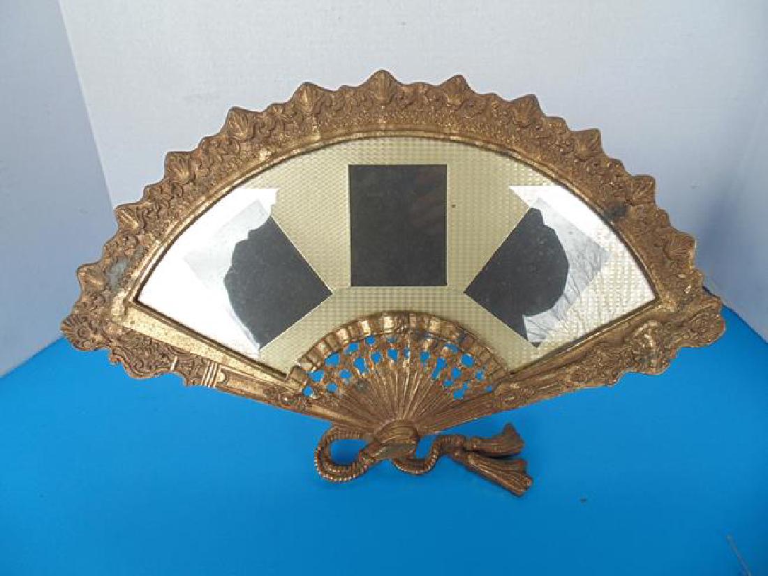 Brass Fan Shape Picture Frame (1 of 2)