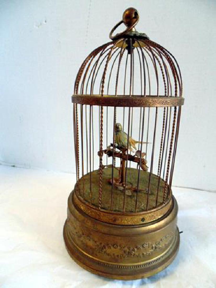 French Mechanical Bird in a Cage