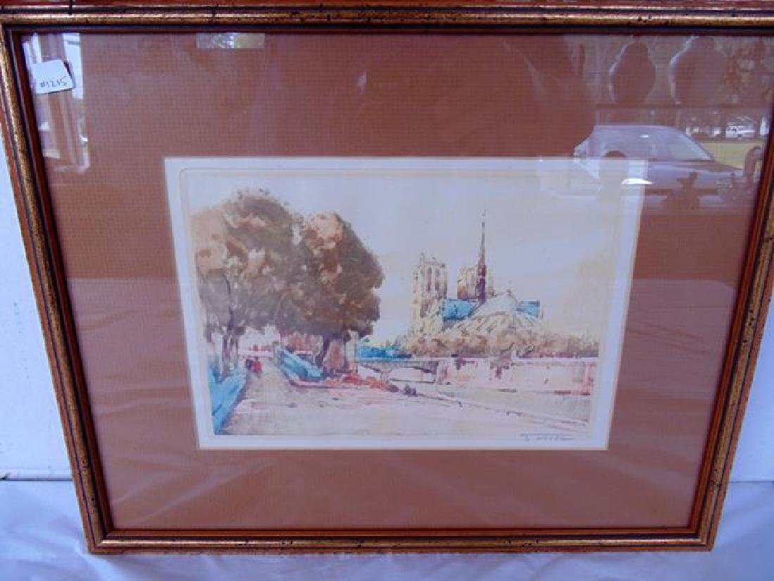 メーカー直売 - 人気ランキング Watercolor Signed Nicol J. 絵画