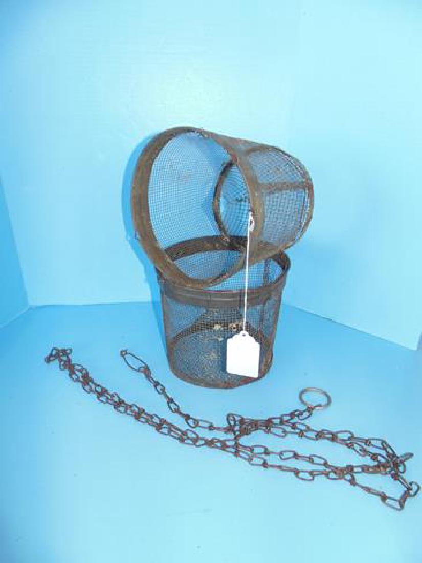 2 Early Wire Minnow Baskets (1 of 1)
