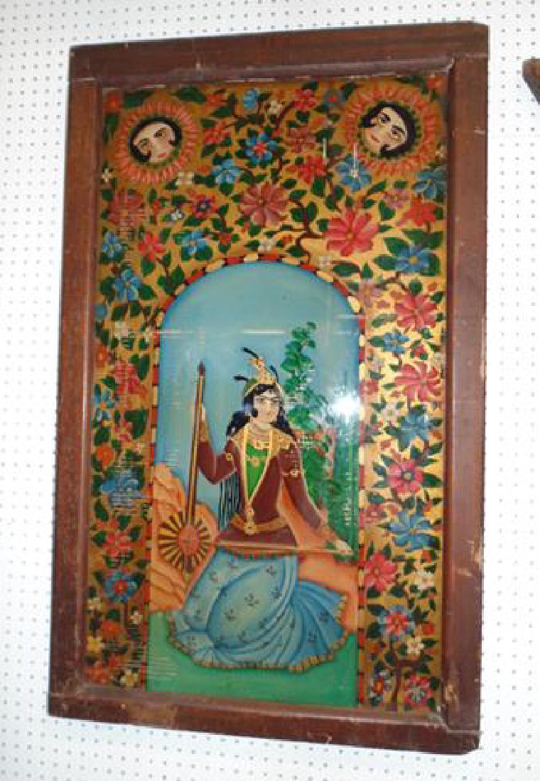 Early Persian Reverse Painting on Glass (1 of 2)