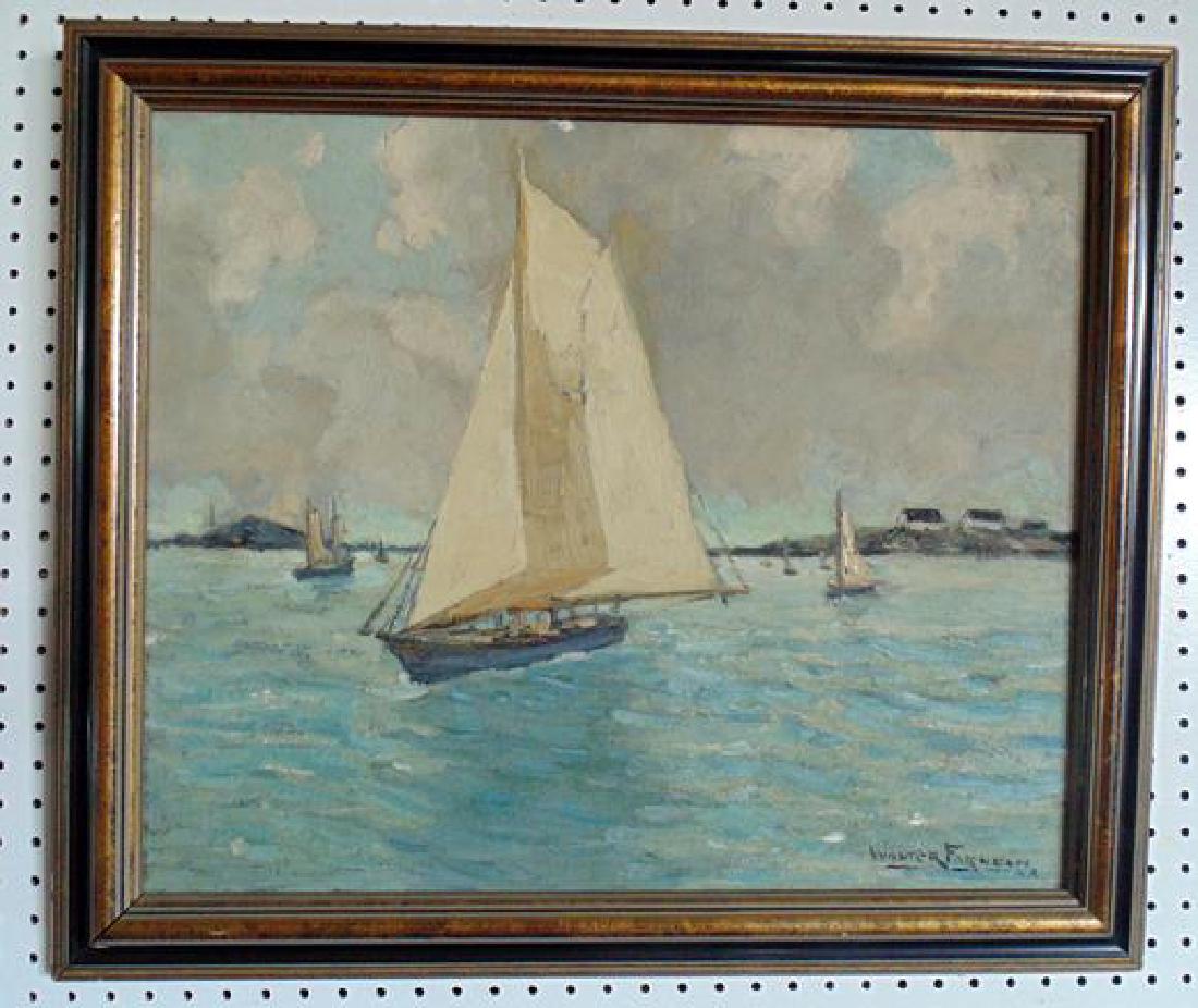 June Day On The Sound Painting by Walter Farndon (1 of 7)