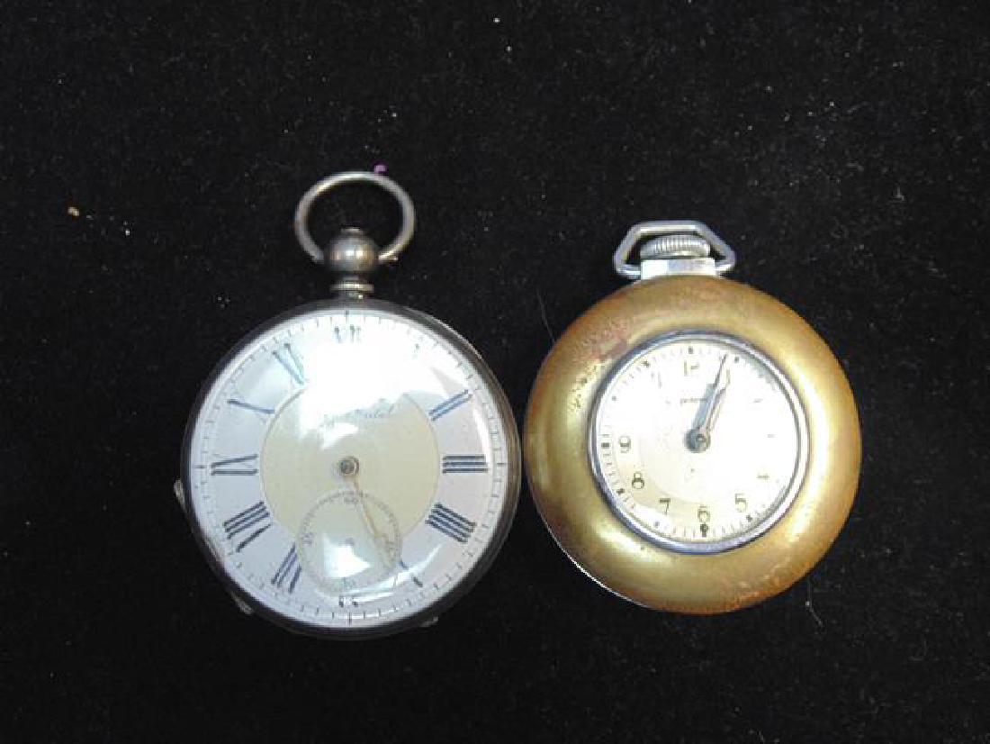 Exhibition Prize Metal and Ingraham Pocket Watches (1 of 2)