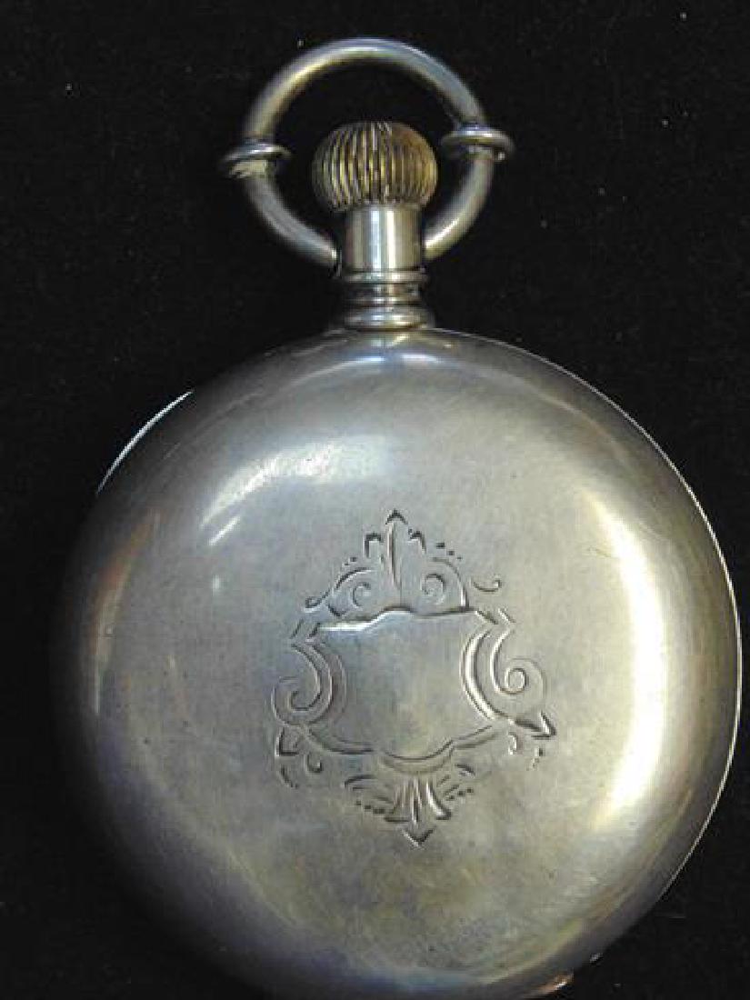Coin Silver Illinois Pocket Watch (1 of 2)