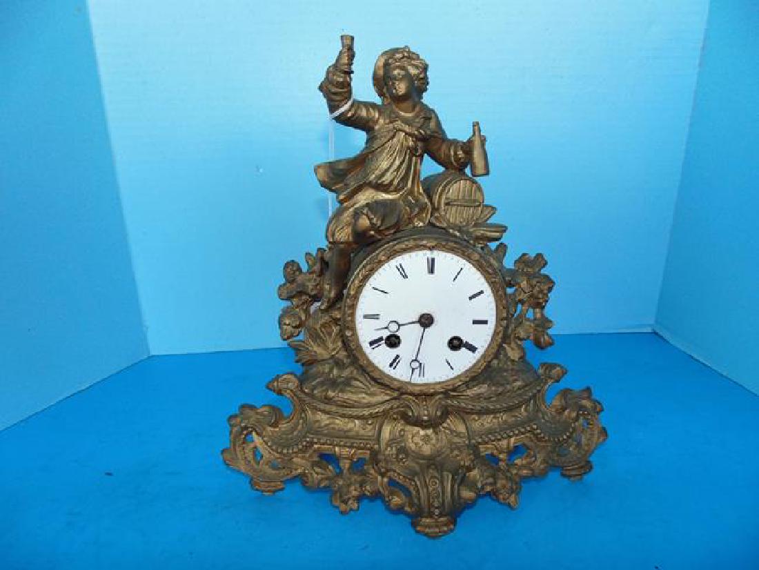 Figural Mantle Clock (1 of 1)