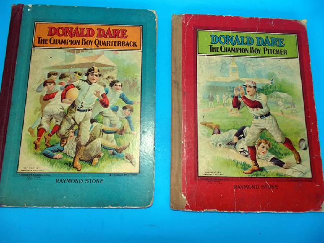 1914  Donald Dare Football & Baseball Books (1 of 1)