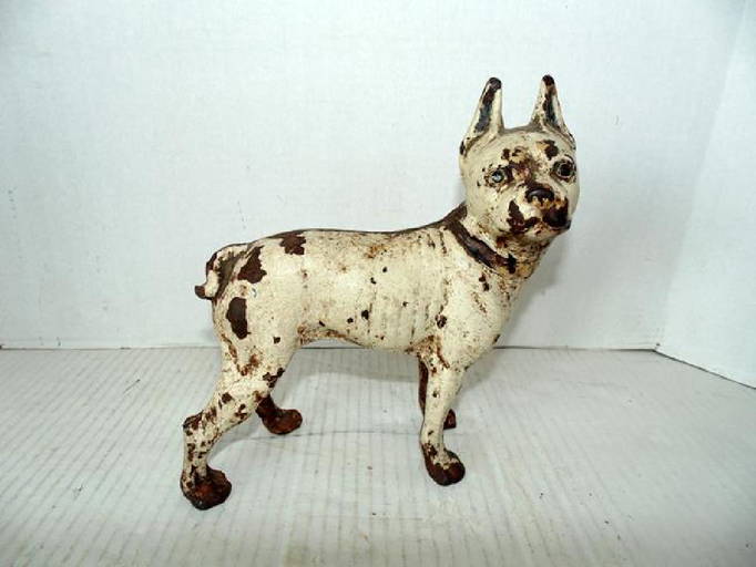 Cast Iron Bull Dog Door Stop