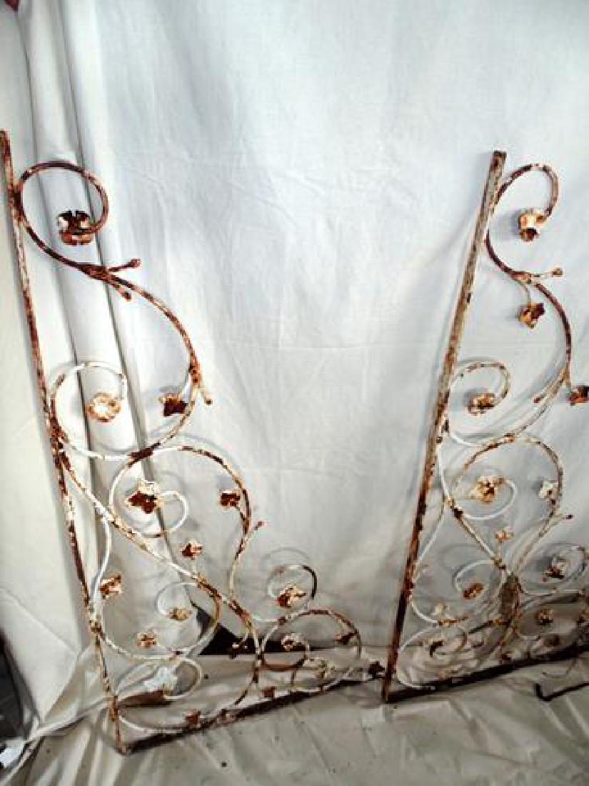 Ornate Wrought Iron Brackets (1 of 1)