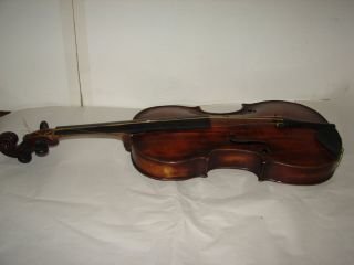 Johan Cristoff Leidolff 1758 Violin 23 1/2".: 23 1/2".