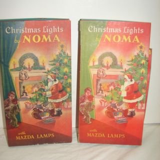 2 Sets of Noma Christmas Tree Lights Boxed : 2 Sets of lights.