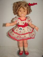 shirley temple red polka dot dress