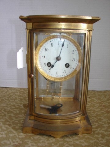Crystal Case Clock