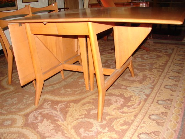 Heywood Wakefield Dining Room Set - Sep 23, 2013 | Finney's Auction Inc