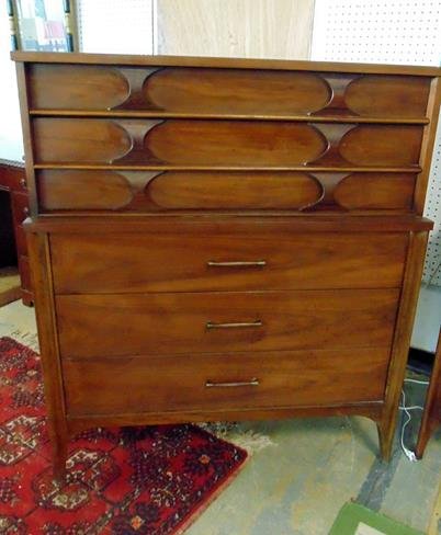 Mid Century Kent Coffey Perspecta Tall Dresser Jun 23 2014