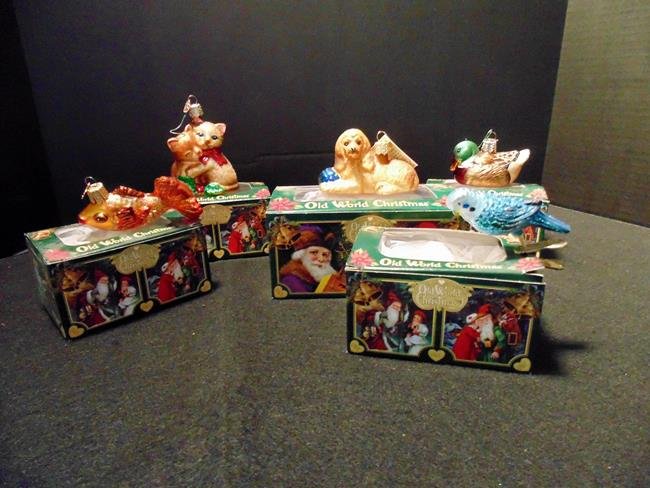 Figural Christmas Ornaments (1 of 2)