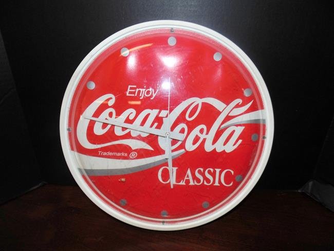 Coca Cola Wall Clock (1 of 1)