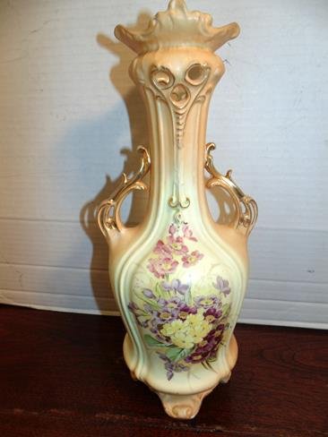 Austrian Vase: Royal Wettina Austria Vase 13' tall. Very good condition.
