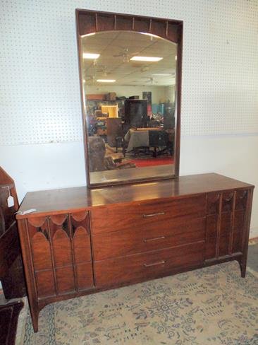 Kent Coffey Dresser and Mirror (1 of 1)