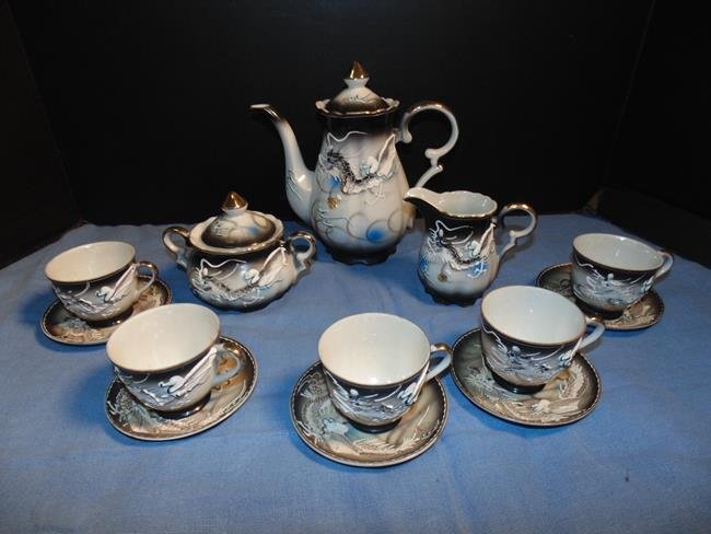 Japanese Dragon MoriageTea Set (1 of 1)