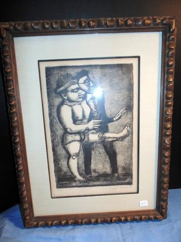 Georges Rouault Signed Lithograph (1 of 2)