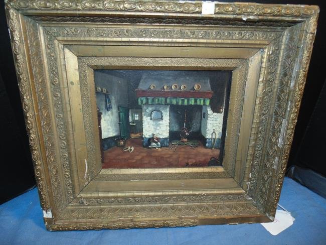 Painting Signed Kone (1 of 2)