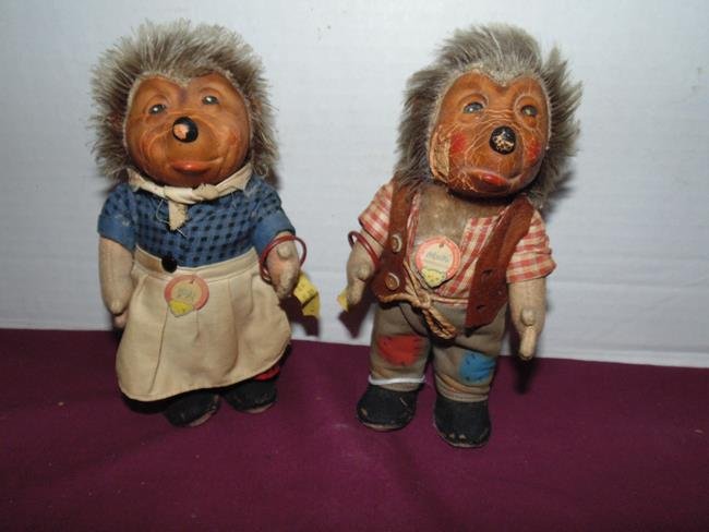 Steiff Hedge Hog Dolls (1 of 4)