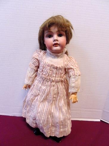 Bisque Head  Doll (1 of 2)