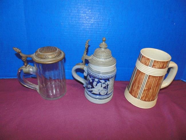 Masonic Symbol  Stein Plus Stoneware Stein (1 of 2)