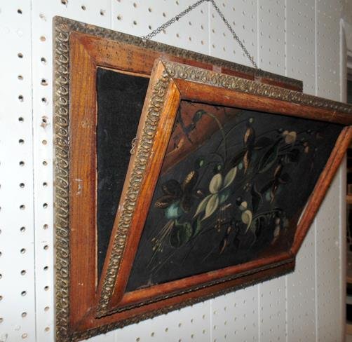 Victorian Oak Wall Pocket (1 of 1)