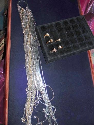 Costume Jewelry Rings & Chains (1 of 2)