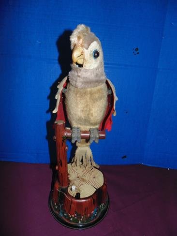 battery operated talking parrot