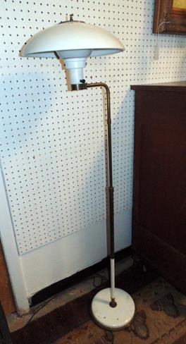 Mid Century  Pan Shade Floor Lamp (1 of 1)