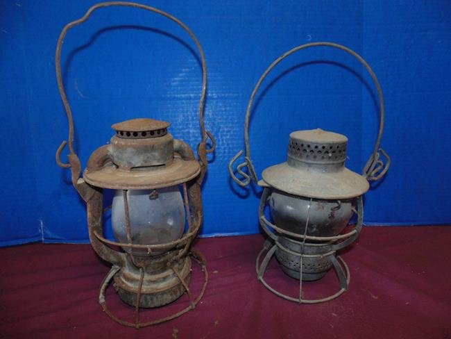 Railroad Lantern and (1 of 2)