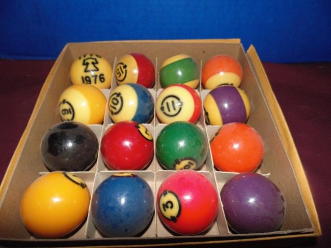 Set of 1976 Pool Table (1 of 3)