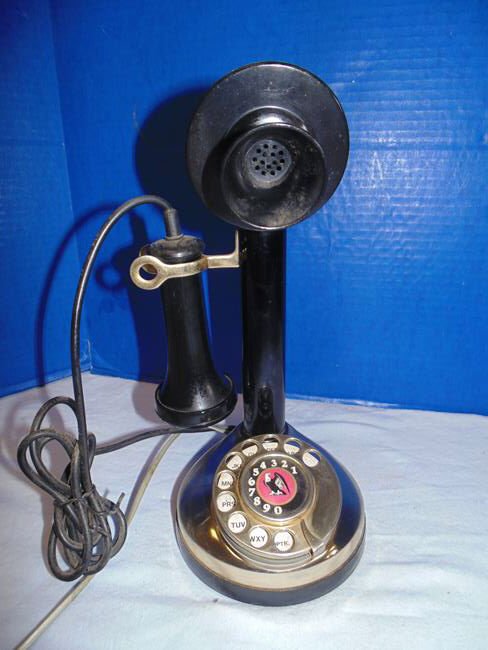 Bonnie & Clyde Candlestick  Telephone (1 of 1)