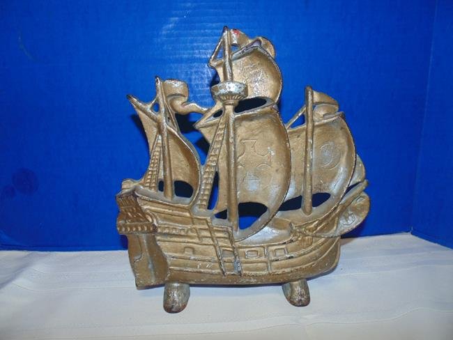 Cast Iron Ship Door Stop (1 of 1)
