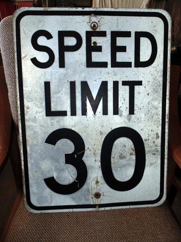 Speed Limit Road Sign (1 of 1)