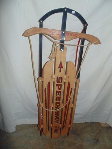 Wood Speedway Snow Sled (1 of 1)