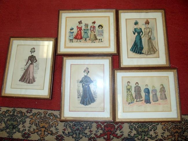 Victorian Fashion Prints (1 of 4)