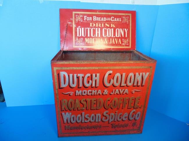 Dutch Colony Coffee Country Store Display Bin (1 of 5)