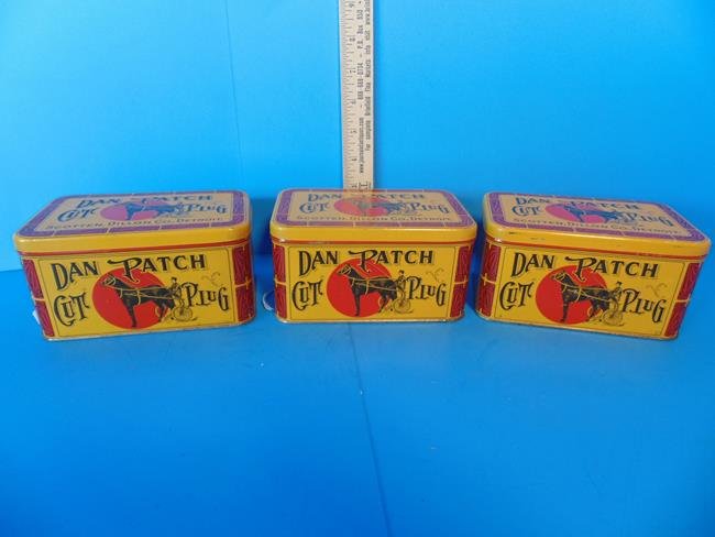 Dan Patch Tobacco Tins (1 of 2)