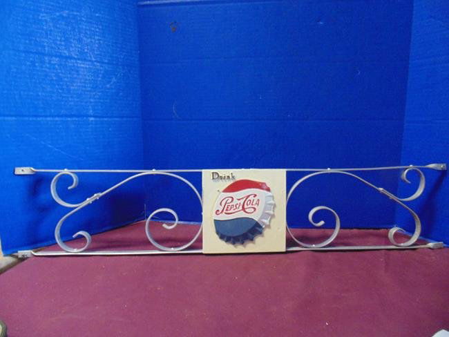 Drink Pepsi  Cola Screen Door Push Sign (1 of 2)