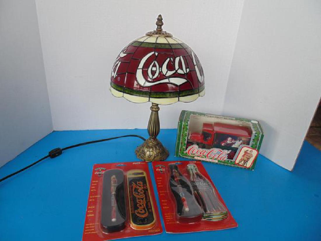 Coke Lamp & Coca Cola Items (1 of 1)