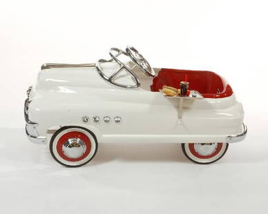 1950's Murray Buick Torpedo pedal car restored by: 1950's Murray Buick Torpedo pedal car restored by Vintage Vending