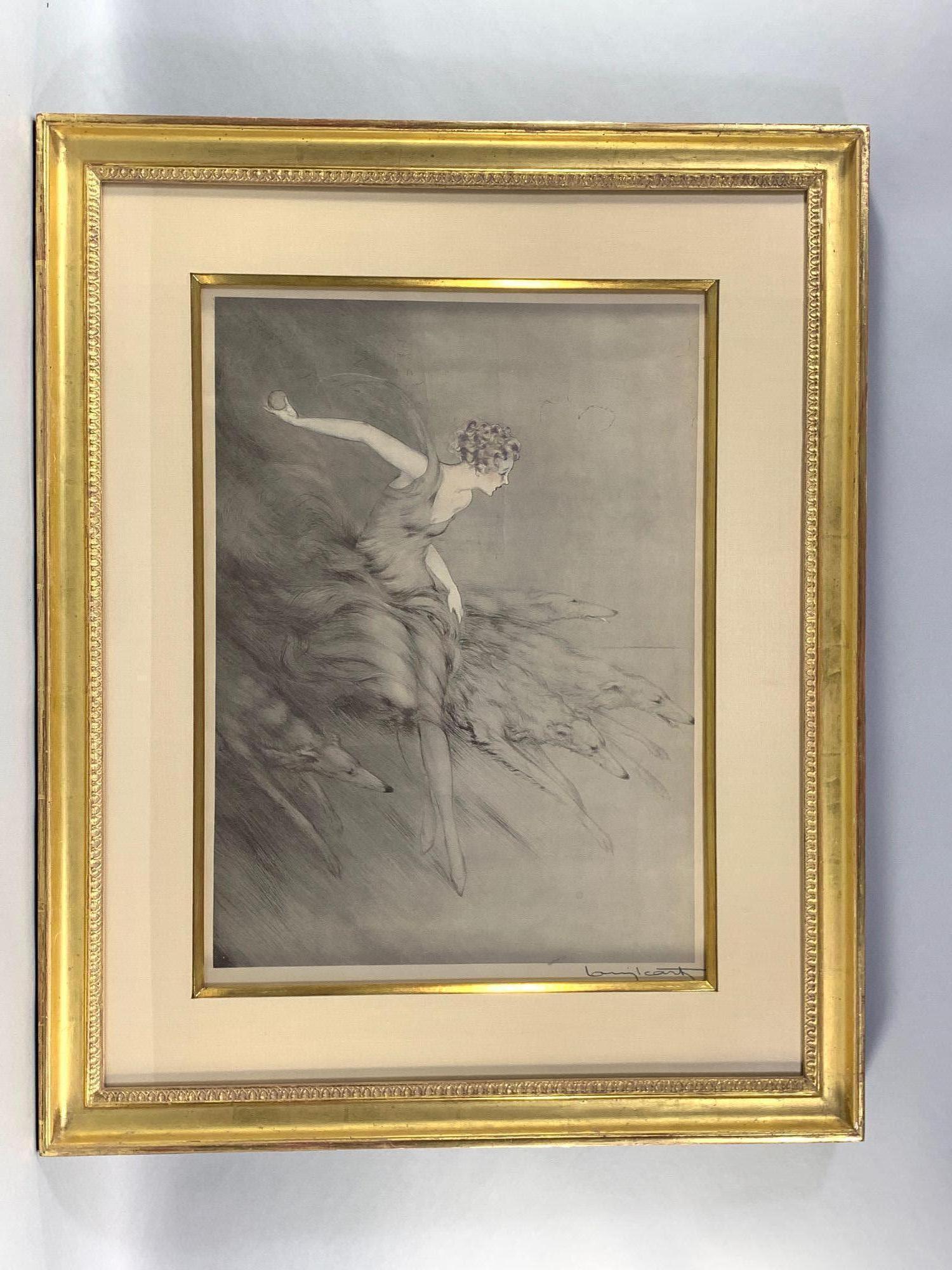 Louise Icart signed print (1 of 4)