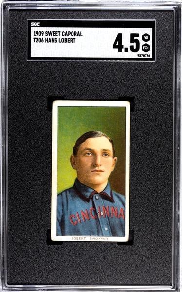 1909 Sweet Caporal T206 Hans Lobert, SGC 4.5 (1 of 2)