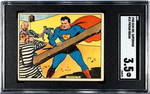 1940 Gum Inc. Superman Gum Card #18 Prison Break SGC Grade 3.5